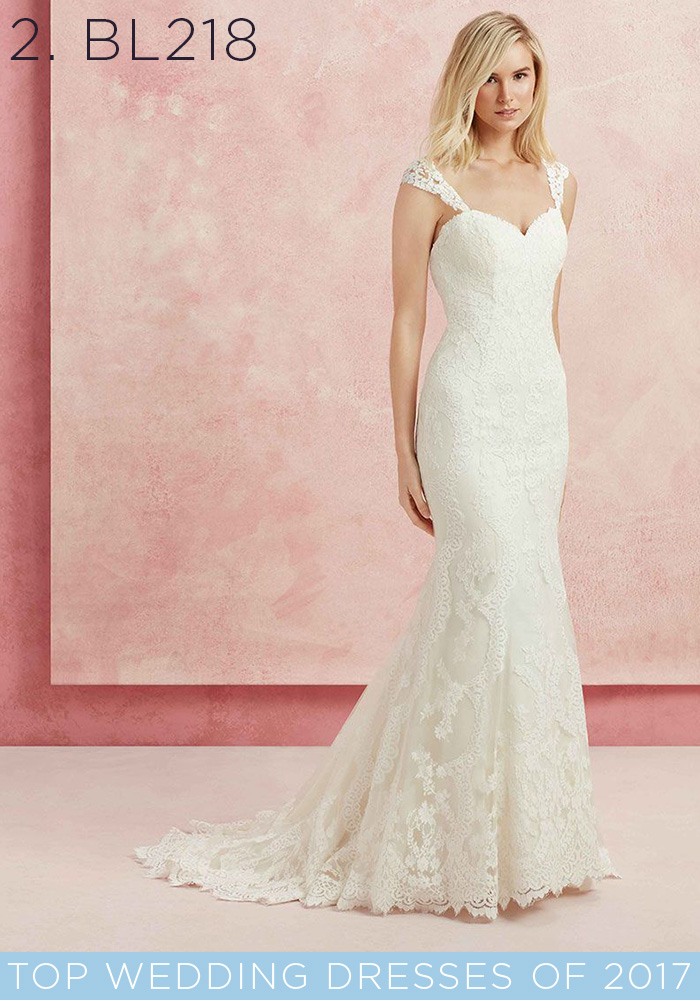 Lace Fit and Flare Wedding Dress Stlye BL218 Harmony