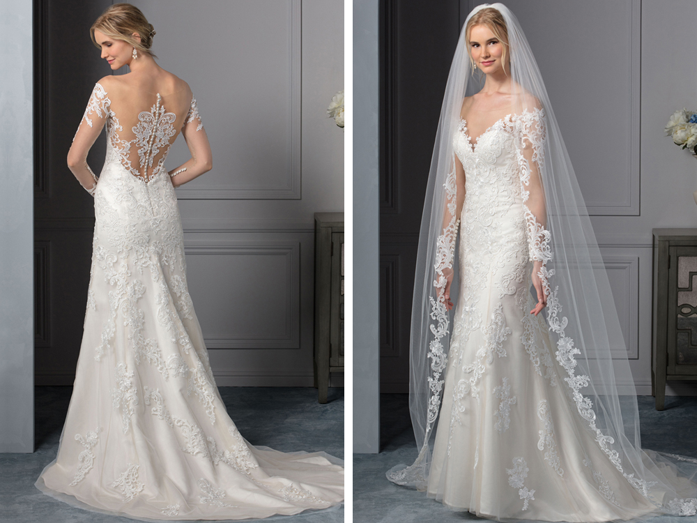long-sleeve-lace-wedding-dress-under-1000
