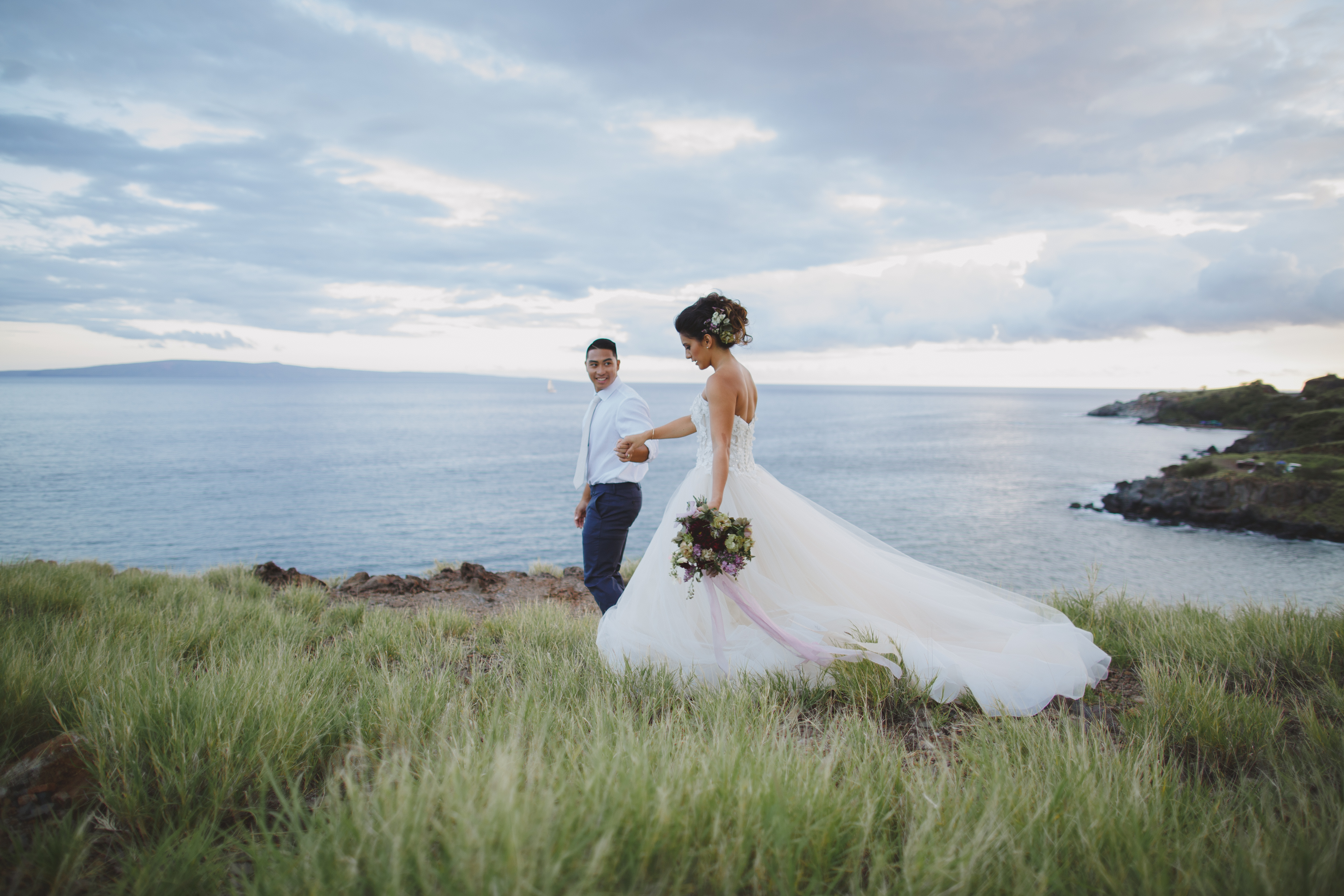 mr and mrs beloved bride hawaii